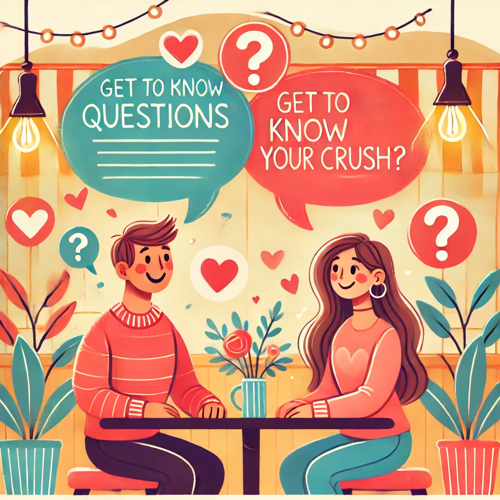câu hỏi crush khiến cô ấy thích bạn
